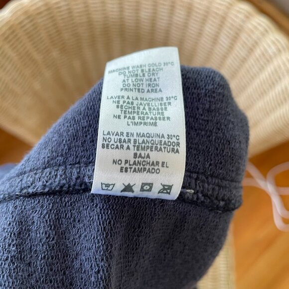 Sundry Saturday Skirt - Navy w/side stripes - Picture 7 of 8